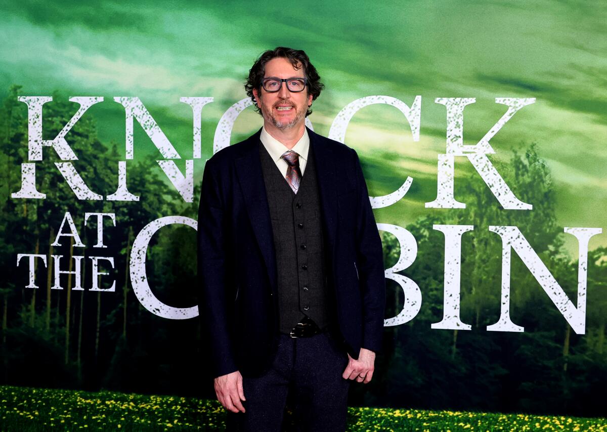 Paul Tremblay attends Universal Pictures' "Knock at the Cabin" World Premiere