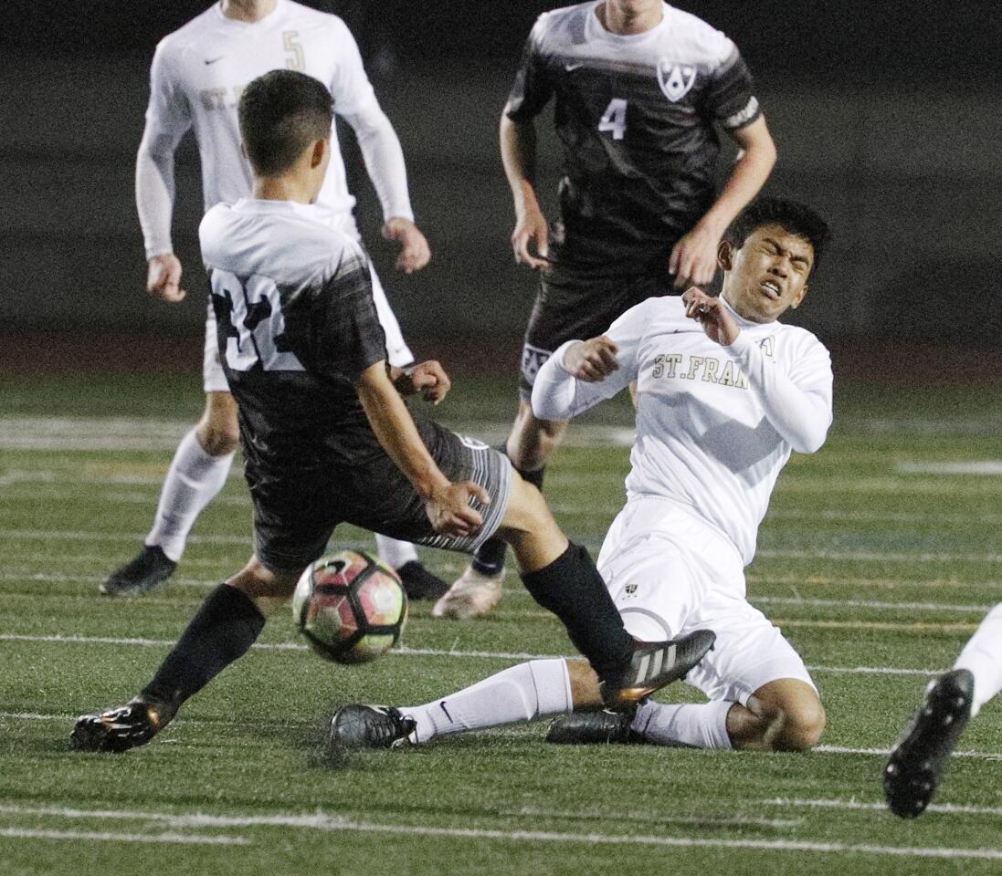 Photo Gallery: St. Francis vs. Crespi in boys soccer