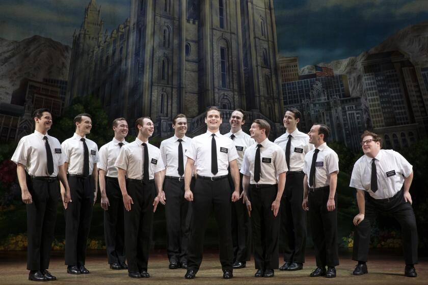 "The Book of Mormon" national tour will visit San Diego Civic Theatre Sept. 19-24, 2023.