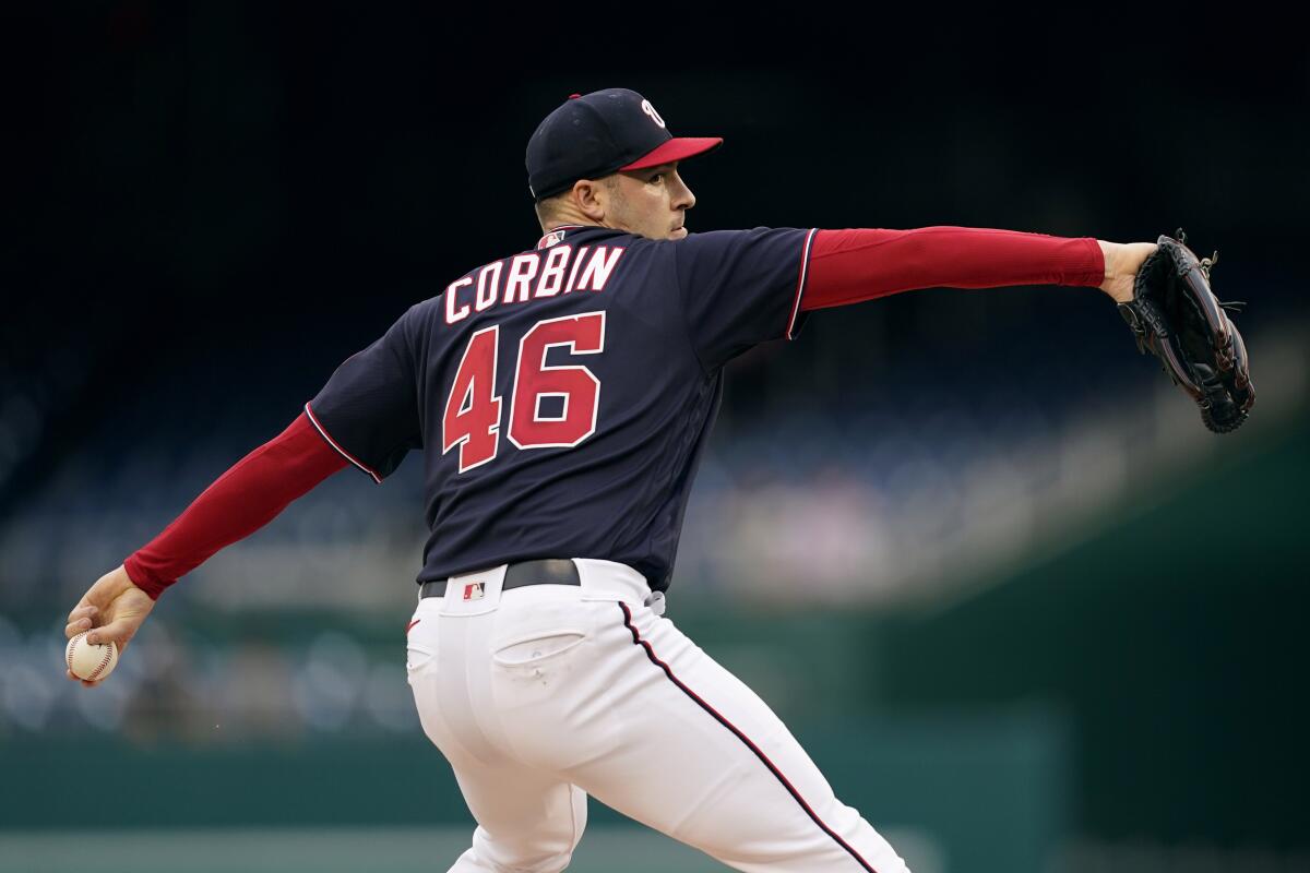 Patrick Corbin and the Nationals stay in the fight and beat