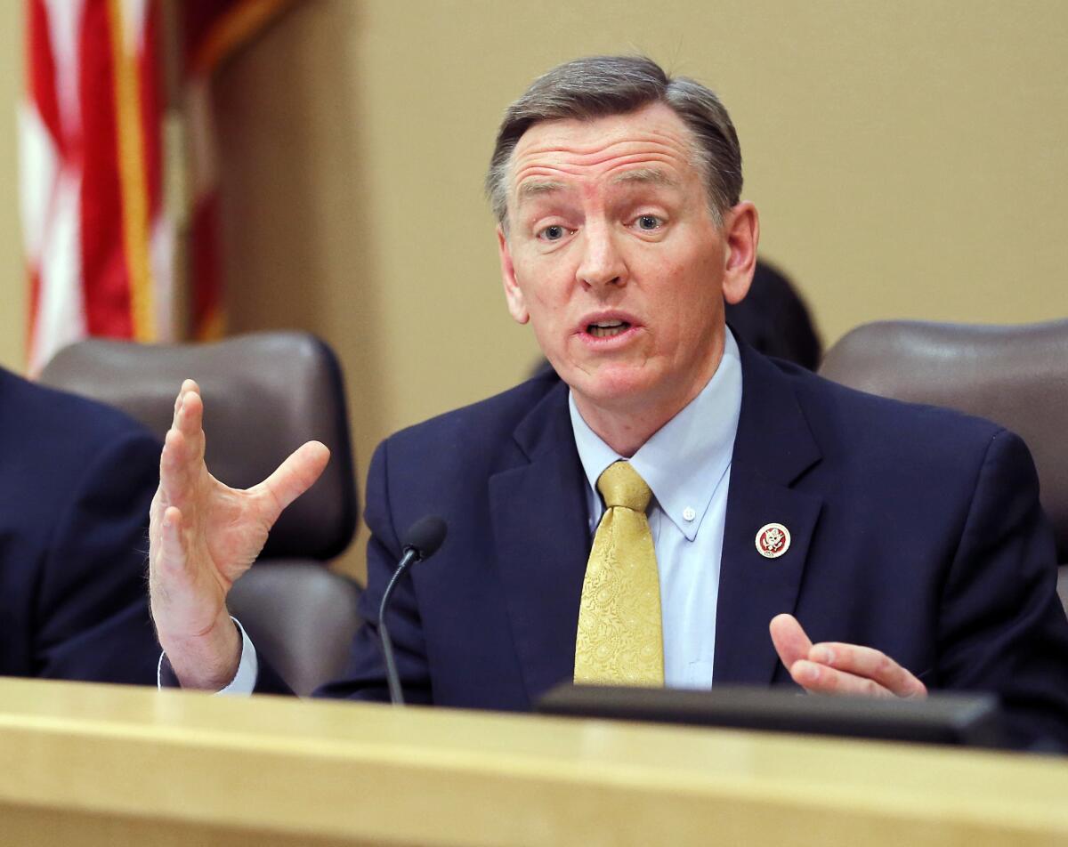 Paul Gosar, a Republican representing Arizona's 4th district.