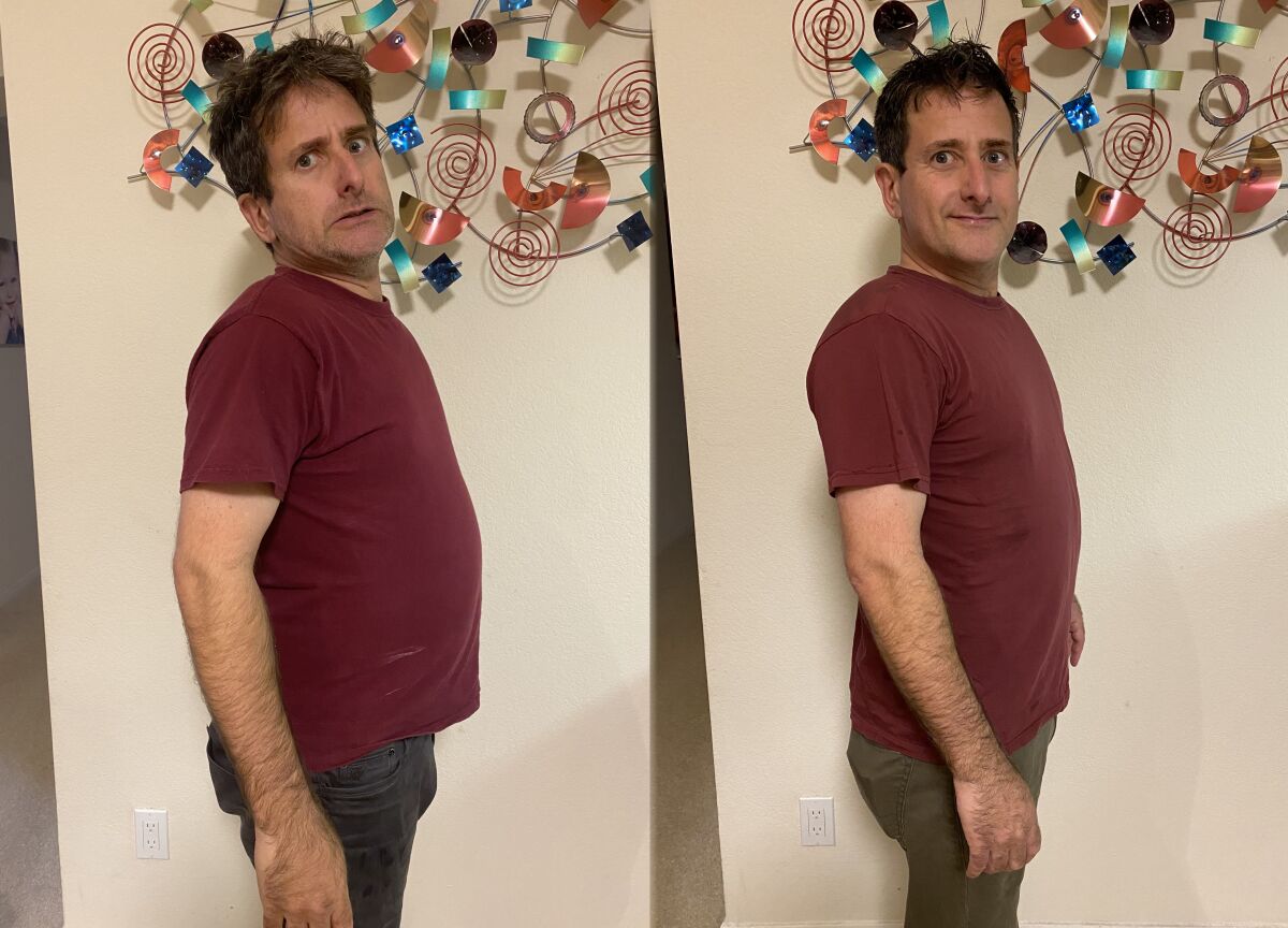 Not only has a time-restricted diet made 'Light' reporter Corey Levitan noticeably slimmer, it has also improved his mood and given him a haircut and a shave.