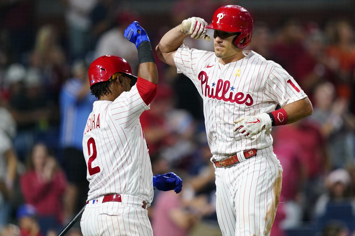 Is Alec Bohm's Hot Bat Pushing Rhys Hoskins out the Door Following