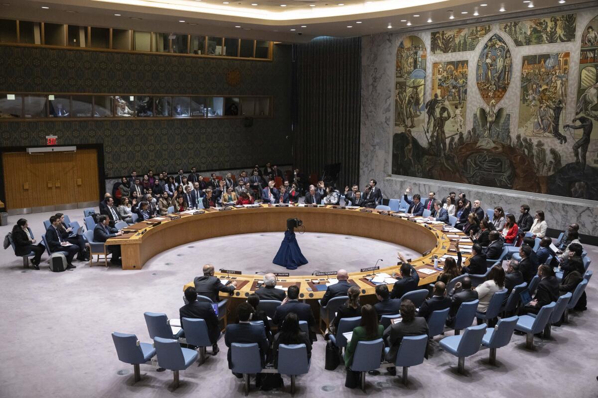 Representantes de los países miembros del Consejo de Seguridad de la ONU 