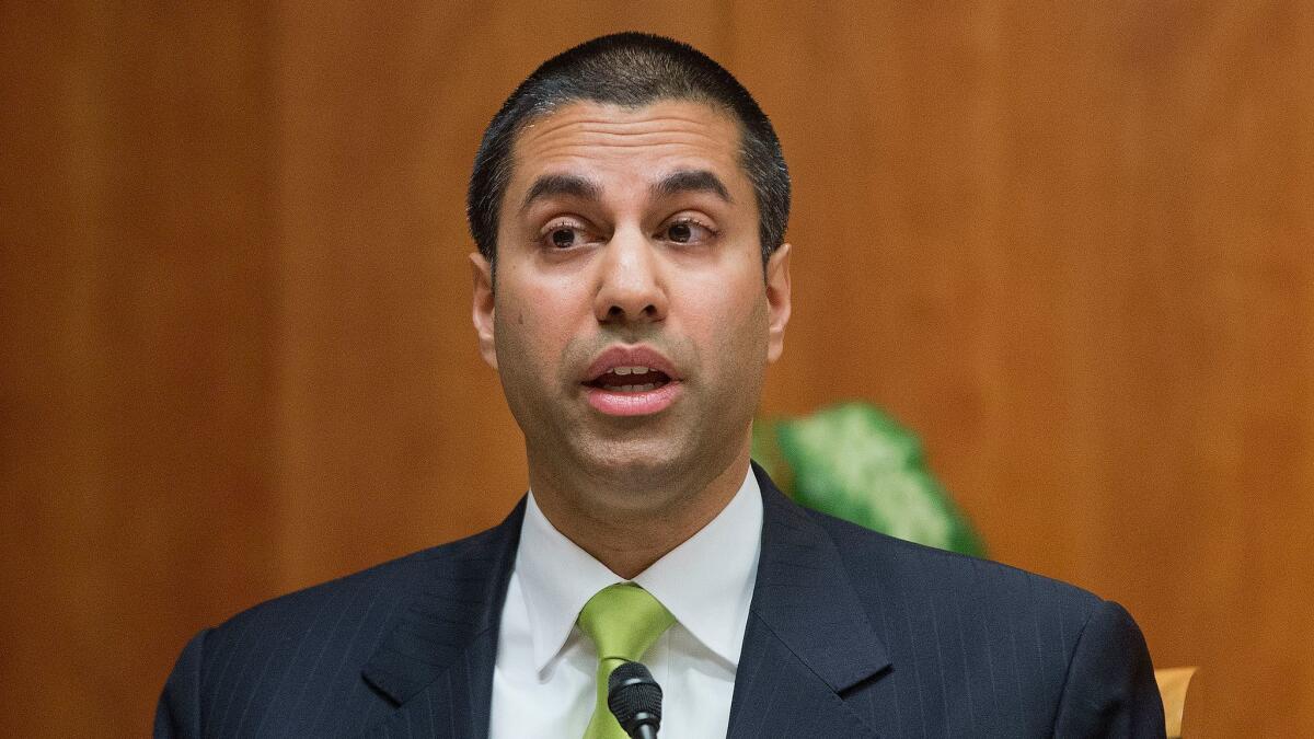 Federal Communication Commission Commissioner Ajit Pai.