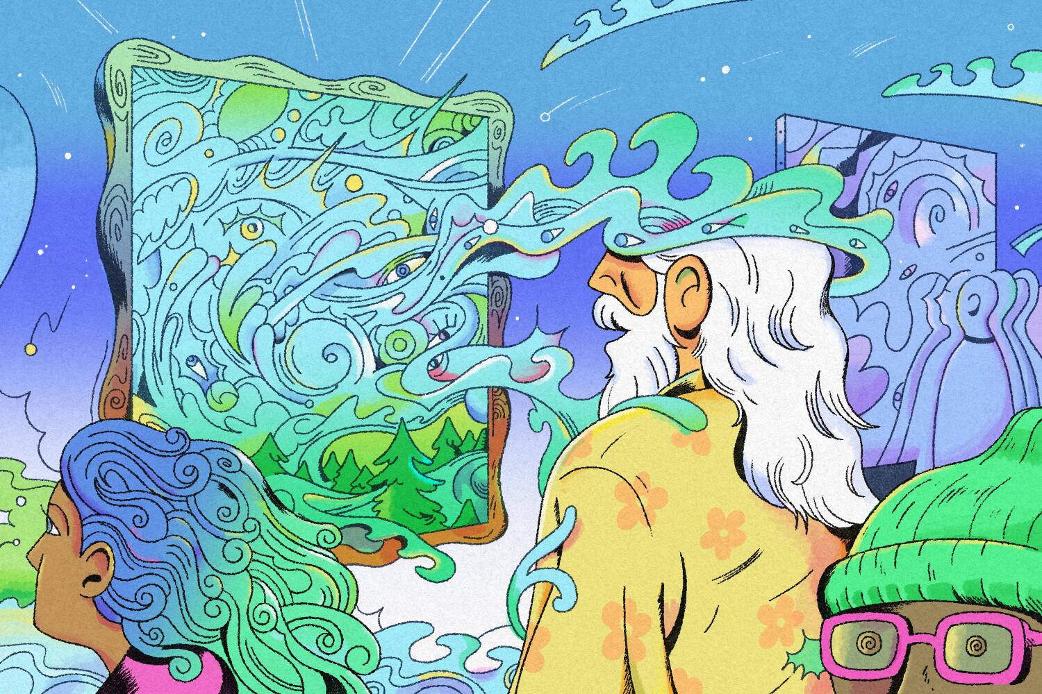 Weed changed this California town. Now artsy residents are all in on psychedelics