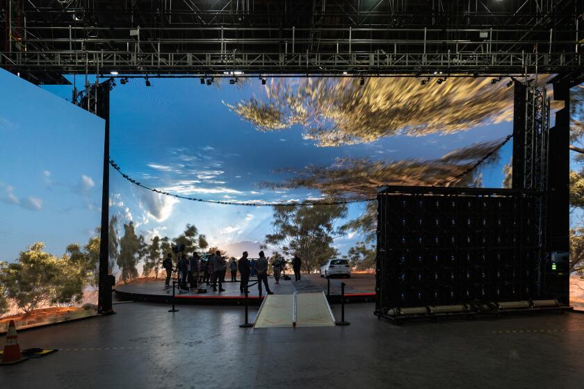 A photo of Amazon Studios' new virtual production stage, Stage 15, in Culver City.