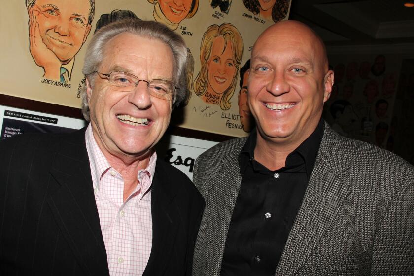 Jerry Springer and Steve Wilkos