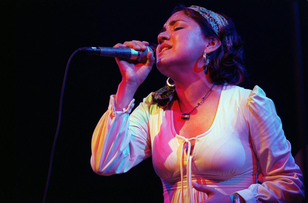 Martha Gonzalez, with Quetzal in 2002.