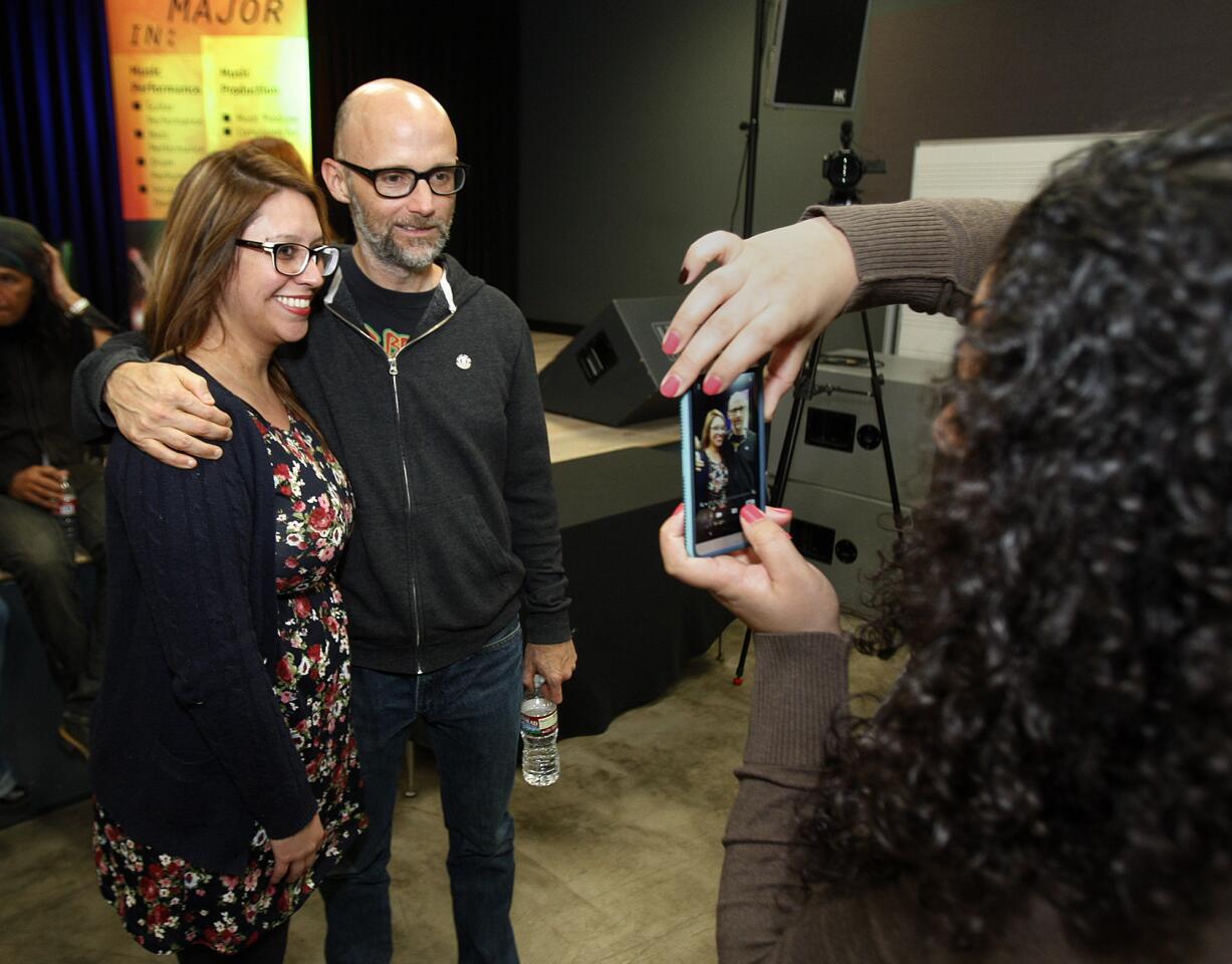 Photo Gallery: Moby is interviewed at LAMA