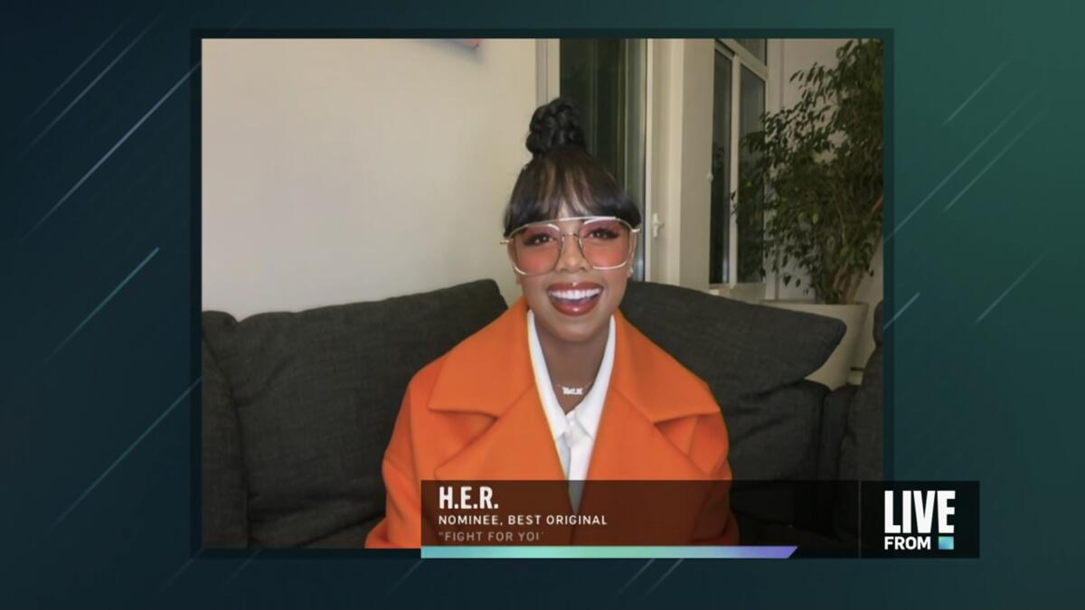 Singer-songwriter H.E.R.