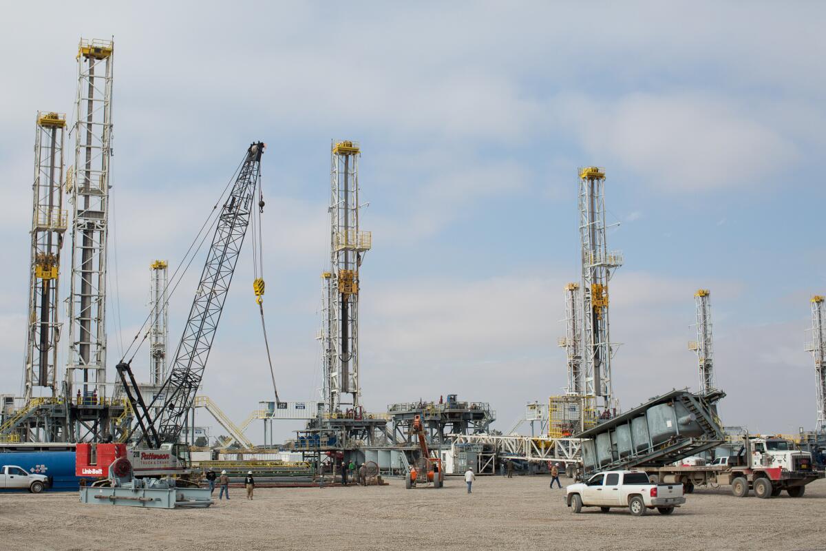 Odessa, Texas, has been one of the scenes of a boom in hydraulic fracturing across the U.S. The federal government has announced new restrictions on fracking.