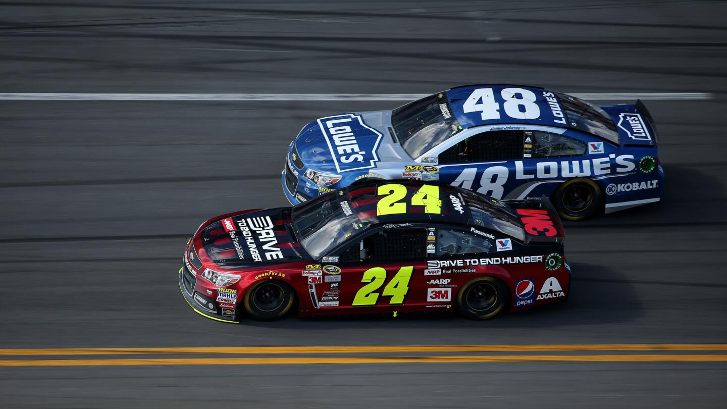 Jeff Gordon, Jimmie Johnson