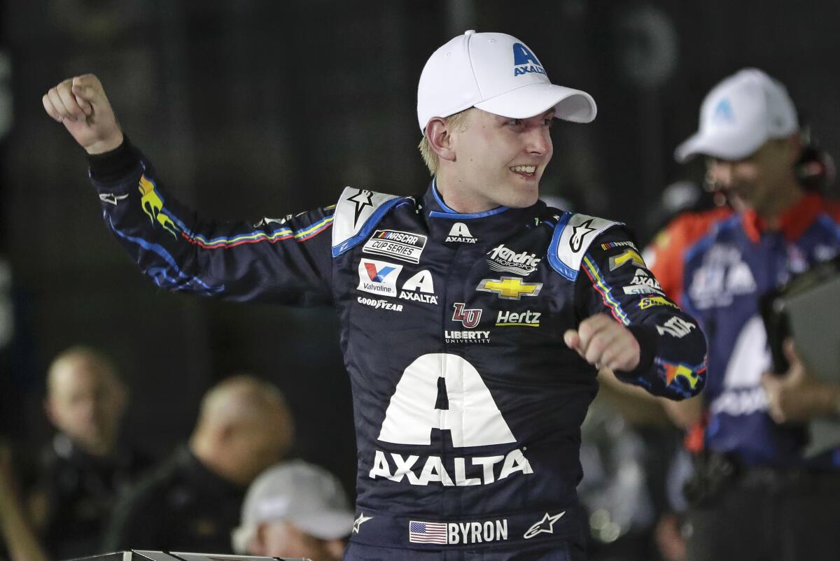 It is William Byron’s third victory in the last four iRacing events.