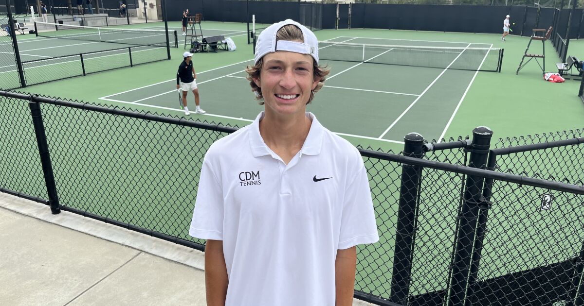 Corona del Mar's Niels Hoffmann advances to CIF Individuals boys ...