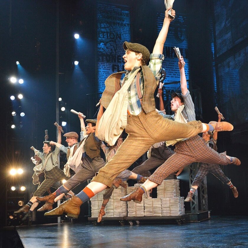 Newsies Shines At San Diego Civic Theatre Pomerado News