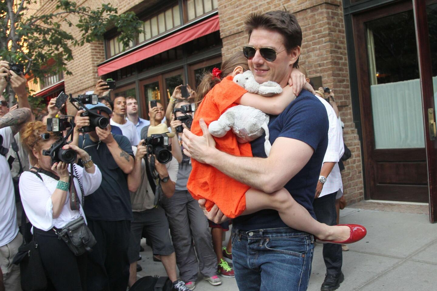 Tom Cruise backs up $50-million defamation suit regarding daughter Suri