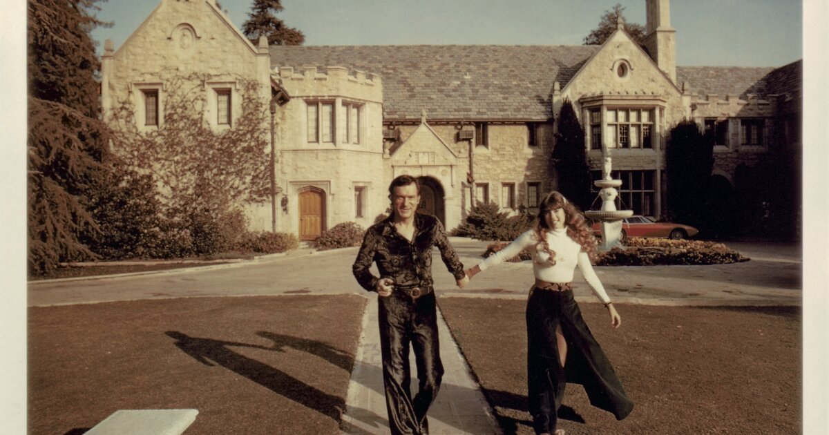 Hugh Hefner S Playboy Mansion Was Hedonistic Headquarters For His Brand Los Angeles Times