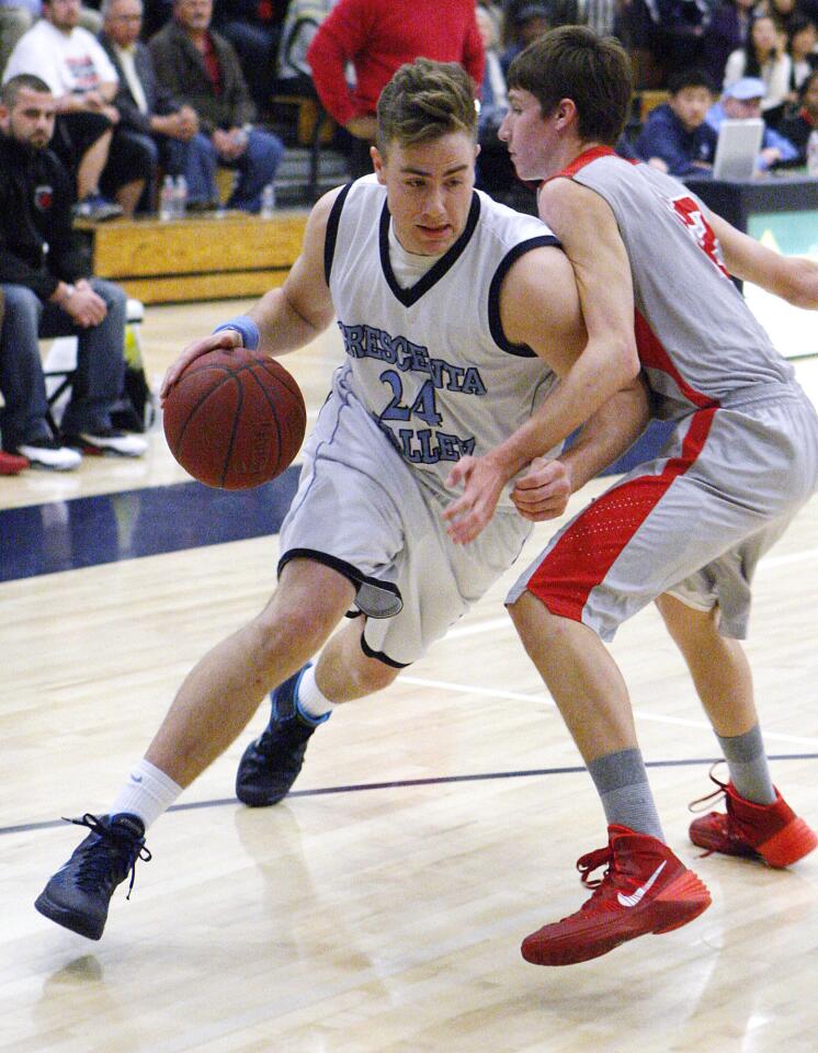 Photo Gallery: Crescenta Valley vs. Pasadena league boys basketball