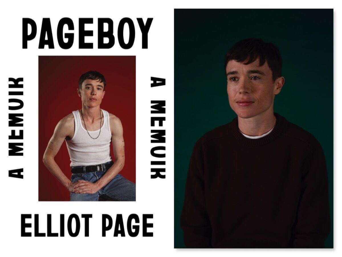 Elliot Page's new memoir, "Pageboy."