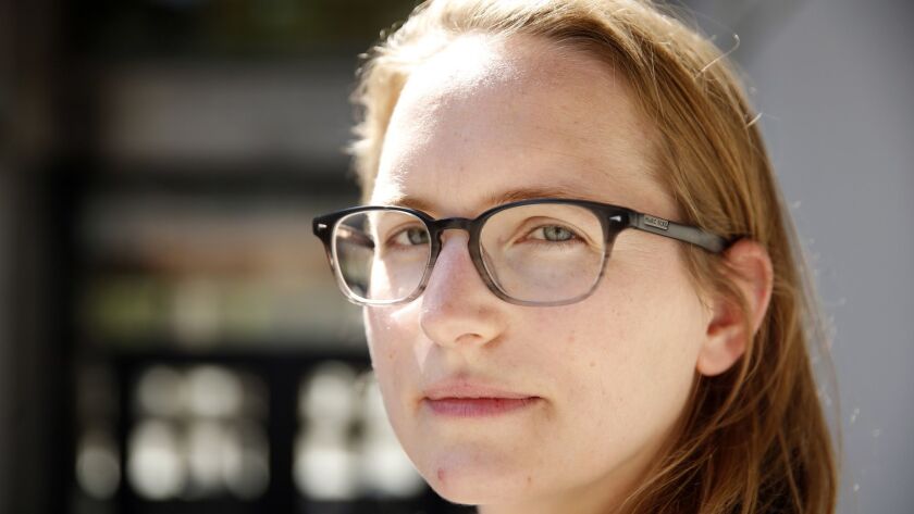 UC Berkeley officials say Eva Hagberg Fisher, shown in 2016, was a victim of sexual harassment by a prominent architecture professor, who has been suspended for three years without pay.