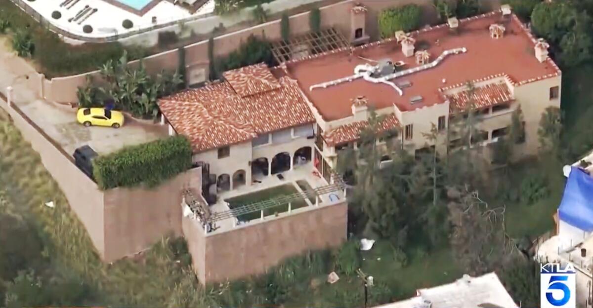 Party-throwing squatters evicted from mansion near LeBron James’ Beverly Hills home
