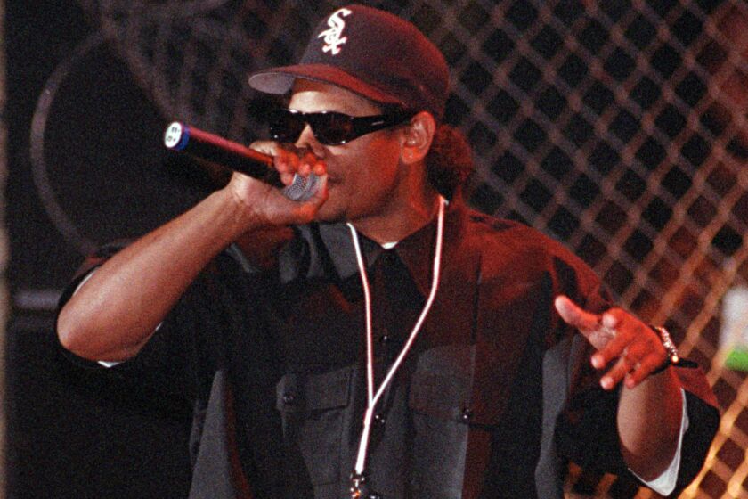 Rapper Eazy-E died at age 31 on March 26, 1995 at Cedars-Sinai Medical Center of complications of AIDS.