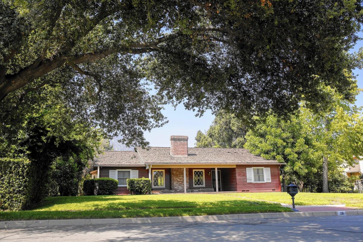 A 1940s home on East Orange Grove Avenue in Arcadia is set to be torn down and replaced by a larger, multi-story home.