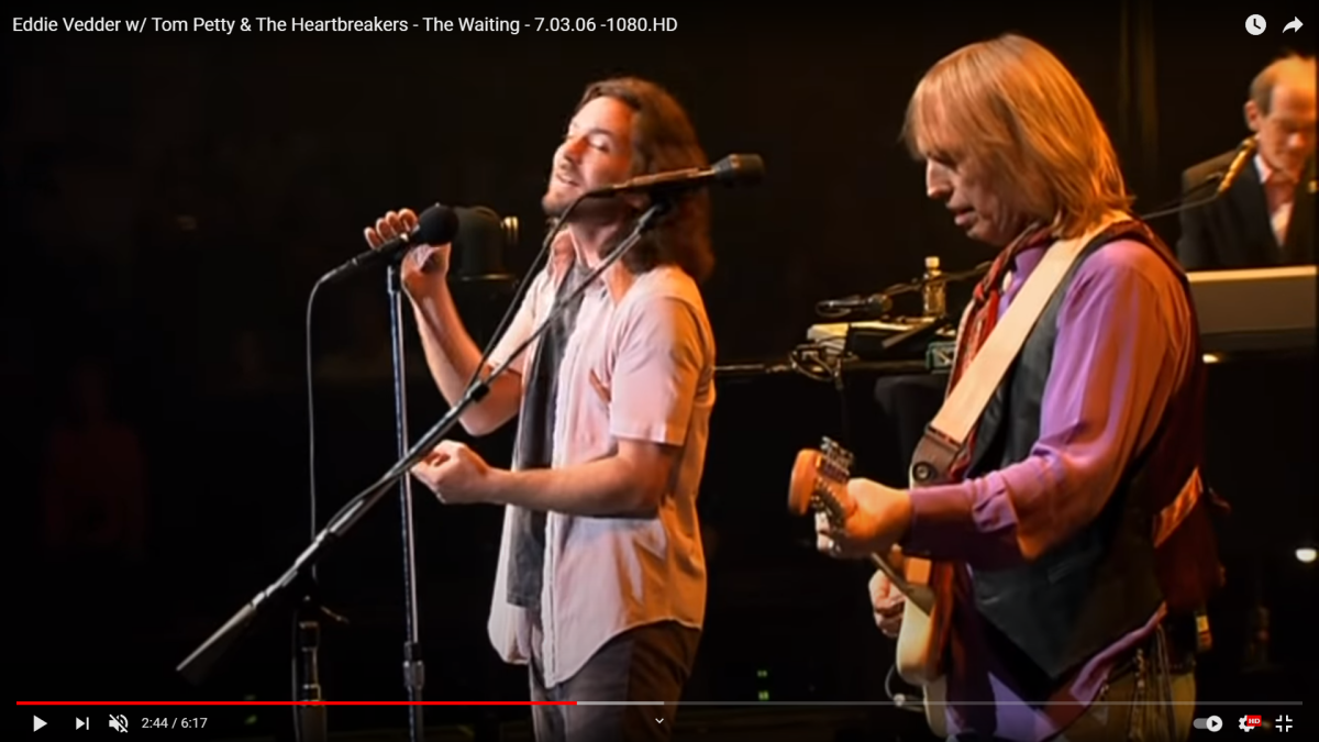 "The Waiting" by Tom Petty & the Heartbreakers, featuring Eddie Vedder