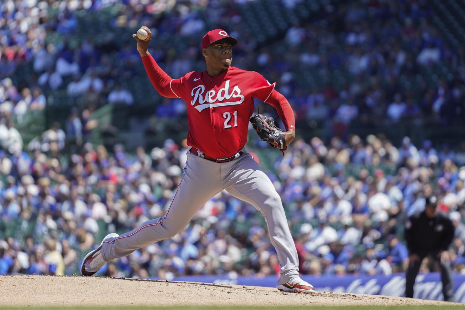 Greene throws 6 hitless innings as Reds pound Cubs 9-0 - The San Diego  Union-Tribune