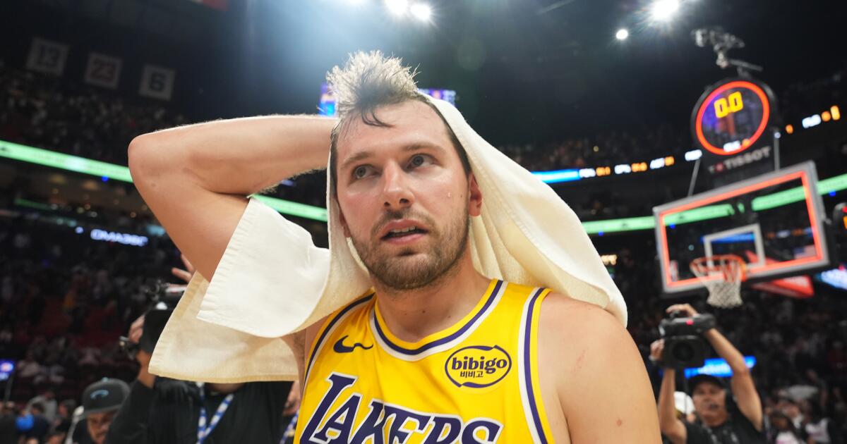 Luka Doncic's 60-point game thrusts Lakers star into middle of MVP debate