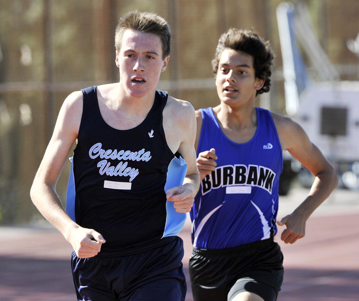 Photo Gallery: Dual track meet between Crescenta Valley, Burbank, and Hoover