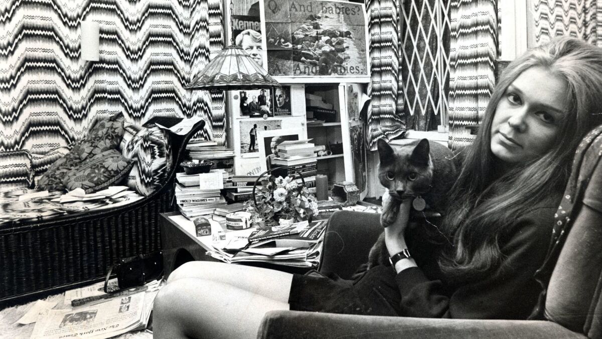 Women's rights activist Gloria Steinem in 1970.