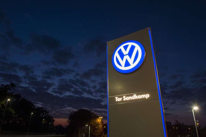 Volkswagen headquarters in Wolfsburg, Germany.