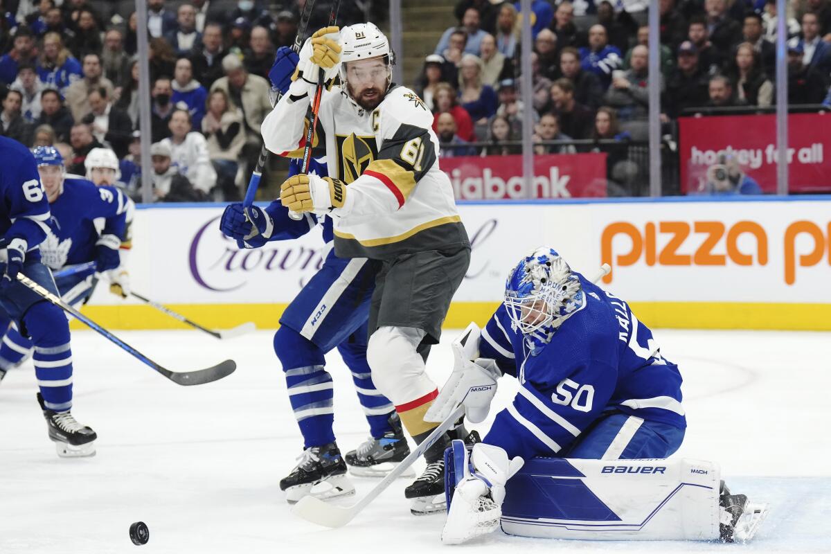 NHL scores: Marner scores in shootout as Toronto beats Vegas 4-3