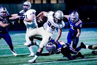 Naiim Morgan of Birmingham rushed for 225 yards and three touchdowns in first half against Garfield.