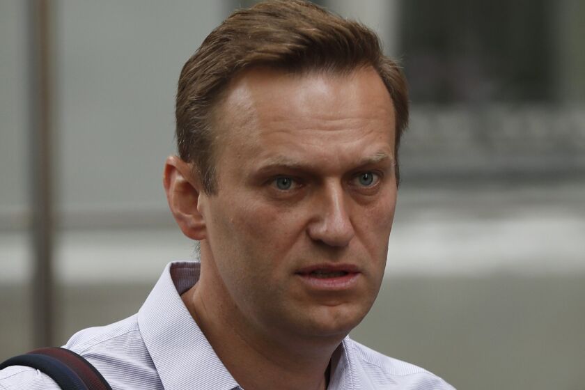 Russian Opposition leader Alexei Navalny 