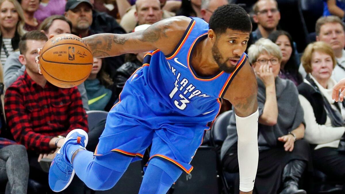 Paul George Selected as Western Conference All-Star