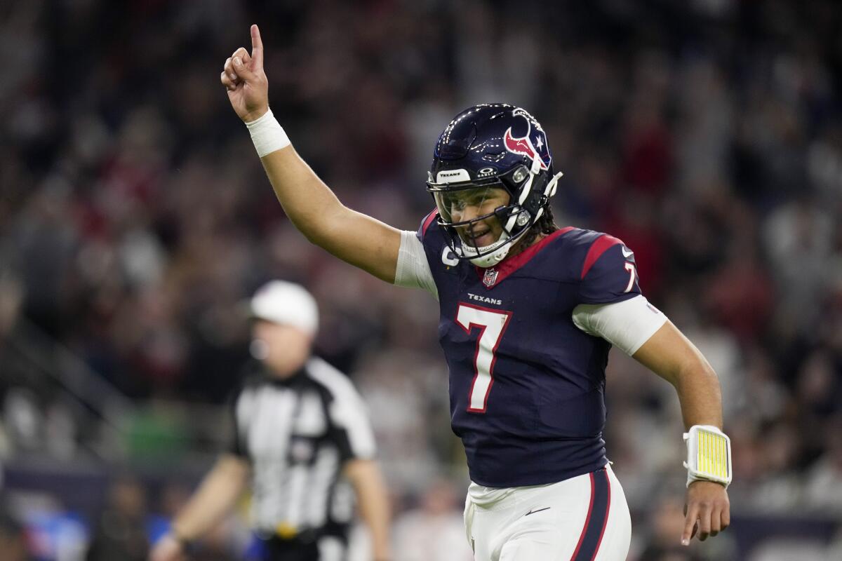 Texans' Stroud and Packers' Love dazzling playoff debuts