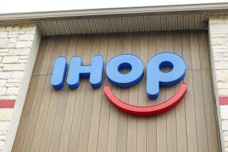 Fleming Island, Jacksonville, Florida, IHOP, pancakes restaurant sign and logo. (Photo by: Jeffrey Greenberg/Universal Images Group via Getty Images)