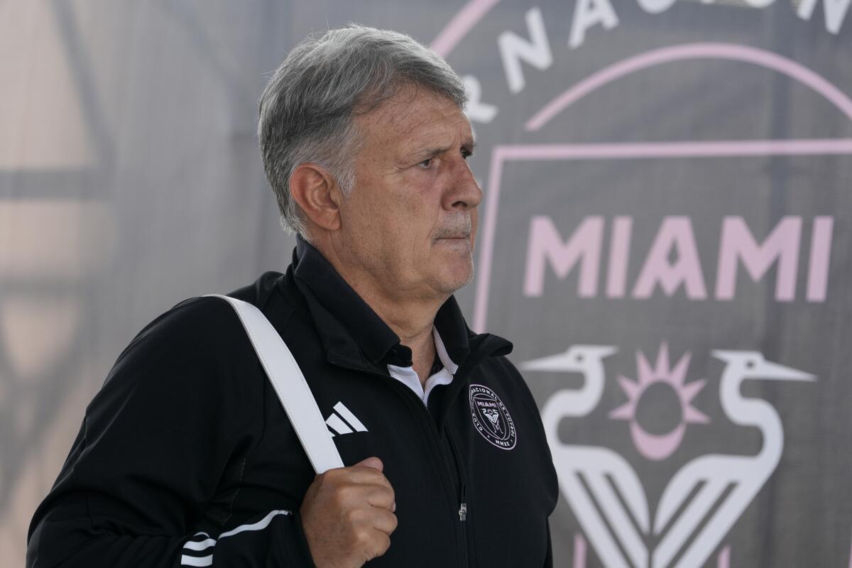Inter Miami coach Gerardo "Tata
