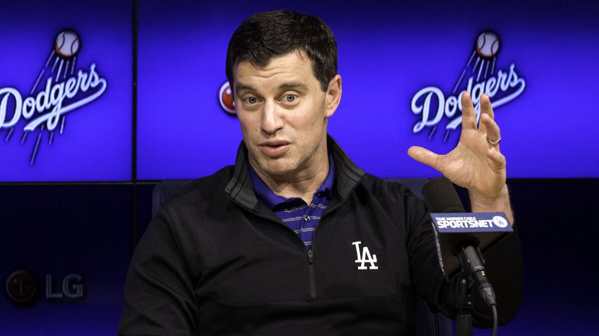 Andrew Friedman, the Dodgers' president of baseball operations, has made some bold, unconventional moves during his short tenure with the team.