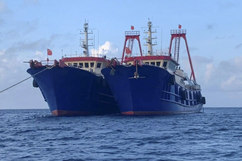 Examinan EEUU y Filipinas gran despliegue de barcos de China - Los Angeles Times