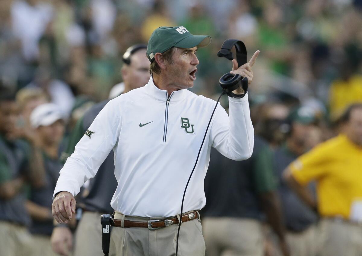 Baylor and Coach Art Briles are under scrutiny once again after a second NCAA violation in as many weeks by an assistant coach.