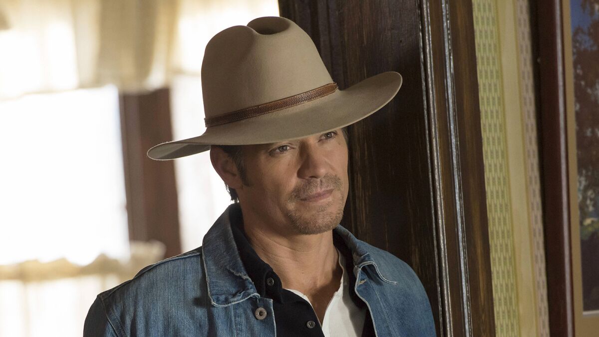 Timothy Olyphant in "Justified."
