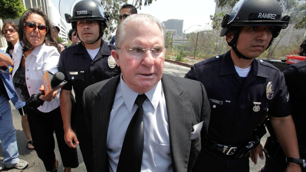 A.J. Duffy was arrested in 2009 for blocking traffic after staging a sit-in outside L.A. Unified headquarters.
