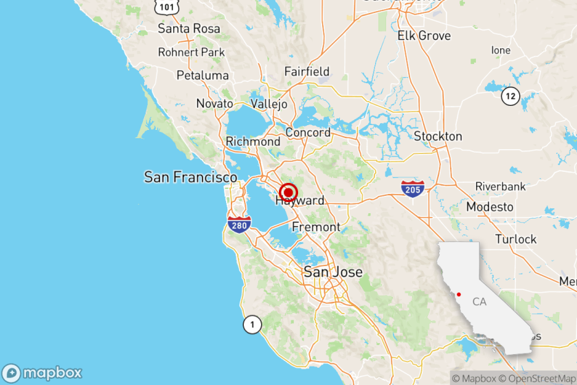 A magnitude 3.2 earthquake was reported in Oakland.