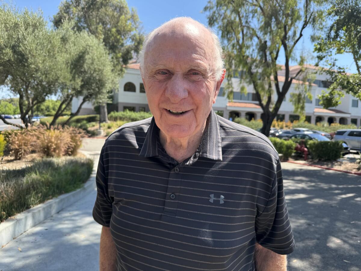 Former Crespi, St. Francis, Oaks Christian football coach Bill Redell at age 83.