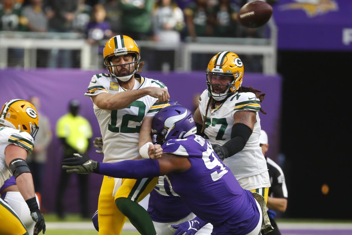 Jenkins' injury causes issues for Packers offensive line - The San Diego  Union-Tribune