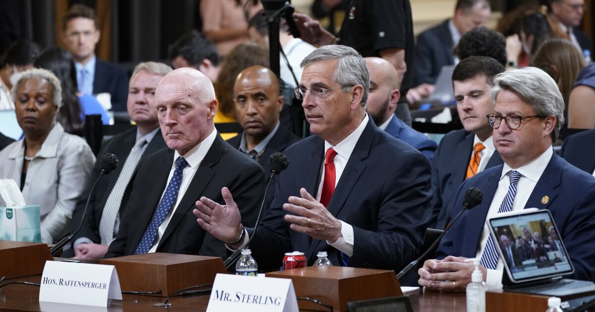 Nicholas Goldberg: Will Donald Trump go to prison for asking a Georgia official to find him votes? Nicholas Goldberg: Will Donald Trump go to prison for asking a Georgia official to find him votes?